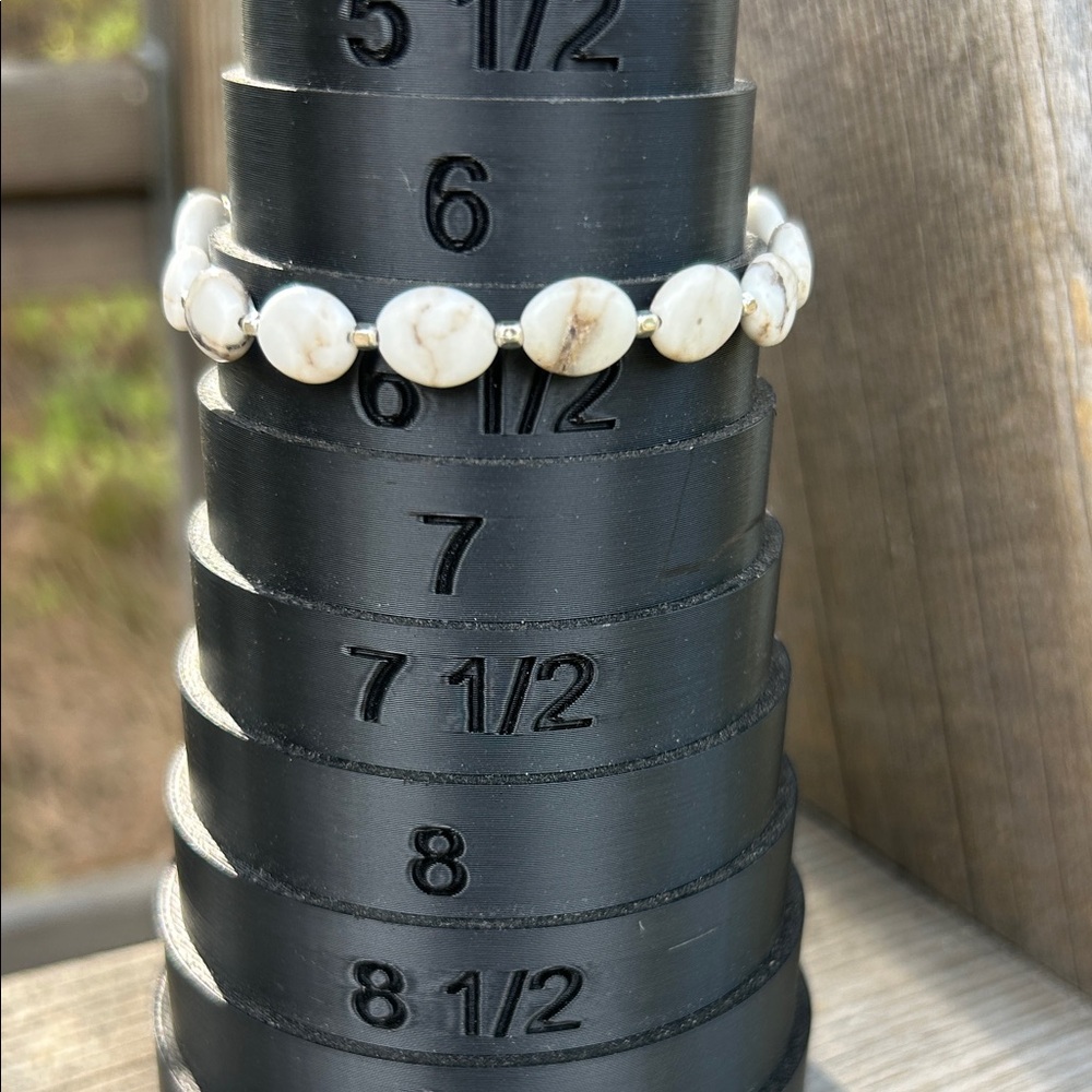 White Buffalo Handmade 925 silver Bracelet